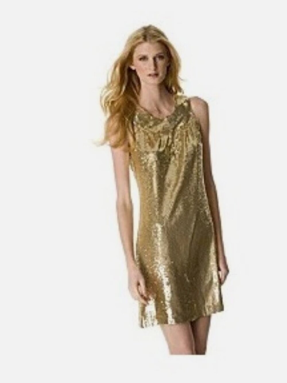 Tory Burch  Silk Mini Dress  Neutrals | Size: S | US 4 Gossip Girl